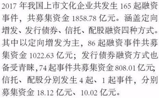 上市文化企业经营状况与投融资研究——以数字内容制作服务为例